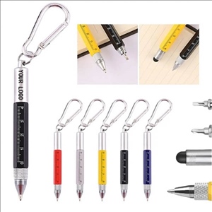 Multitool Tool Pen With Ruler Key Ring